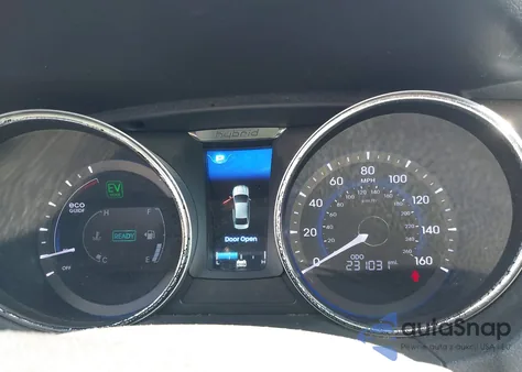 2014 Hyundai Sonata Hybrid Limited z USA, uszkodzony, nr VIN KMHEC4A46EA110585